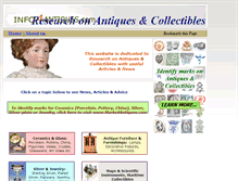 Tablet Screenshot of info4antiques.org